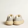 Zapatos Space-Star para mujer en ante gris hielo con forro de borreguillo